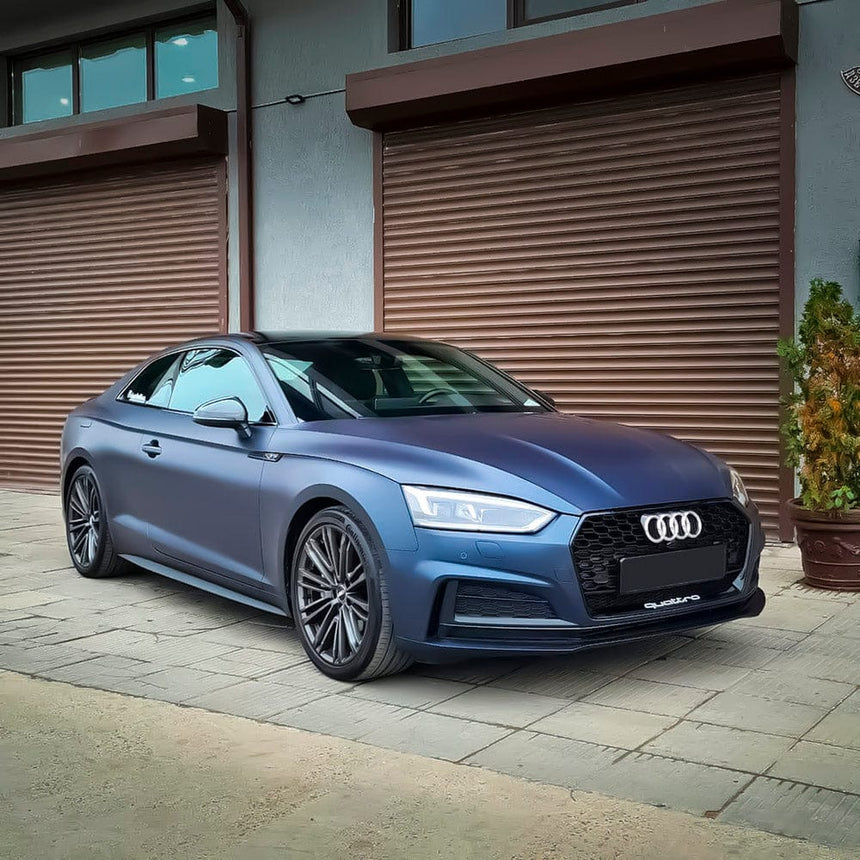 Blue Raspberry Car Matte Dark Blue Car Paint