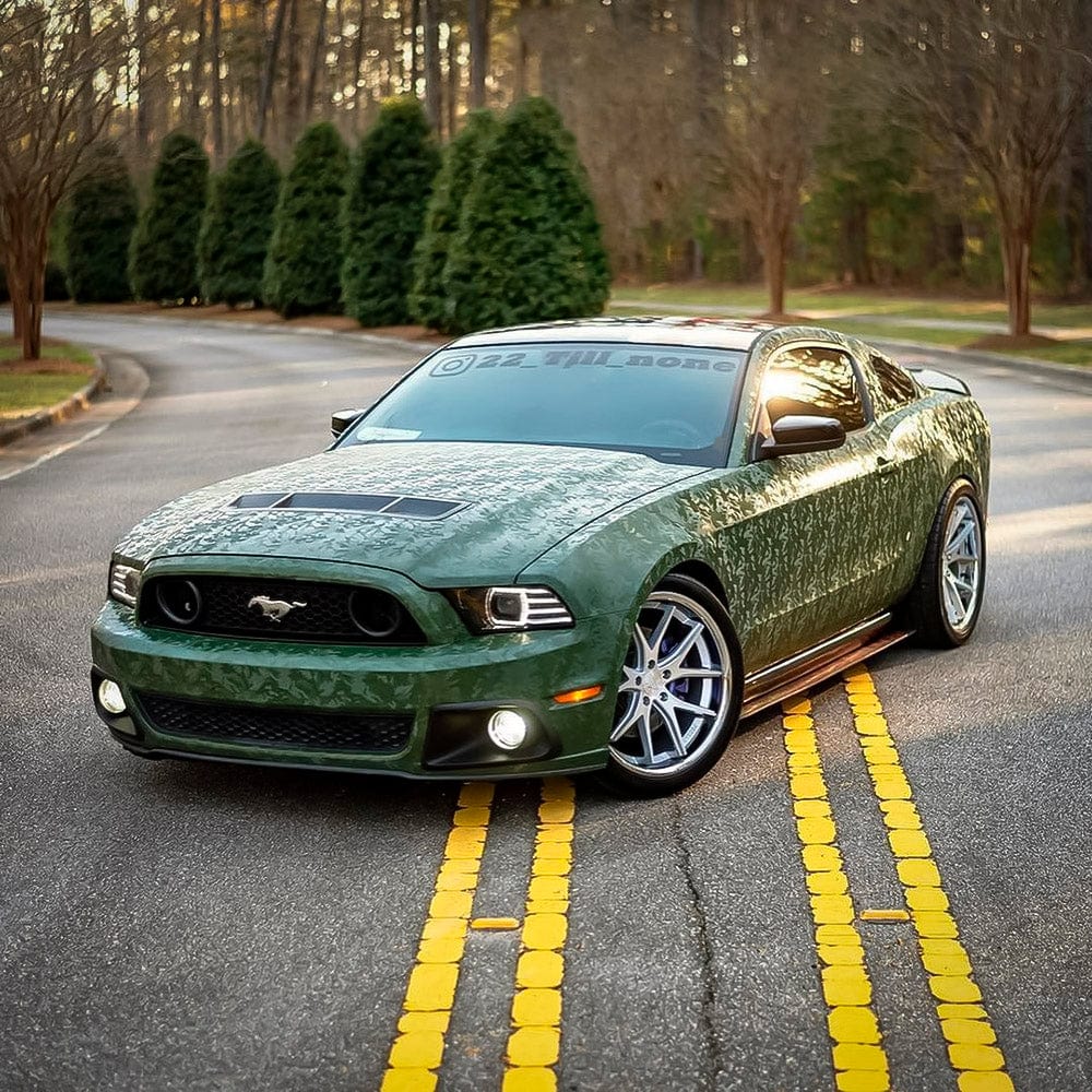 Ghost Military Green (RCF06) Vinyl Wrap - High Quality Car Wraps, vinyl wraps, supper matte & high-gloss colors - Teckwrap