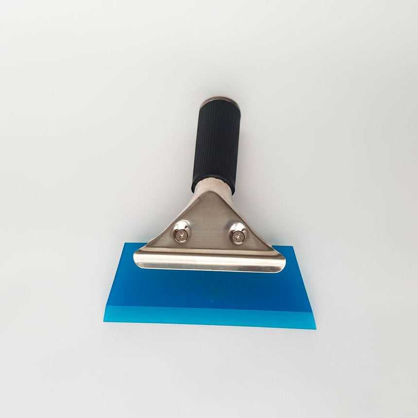 Rubber squeegee with comfortable handle - High Quality Car Wraps, vinyl wraps, supper matte & high-gloss colors - Teckwrap